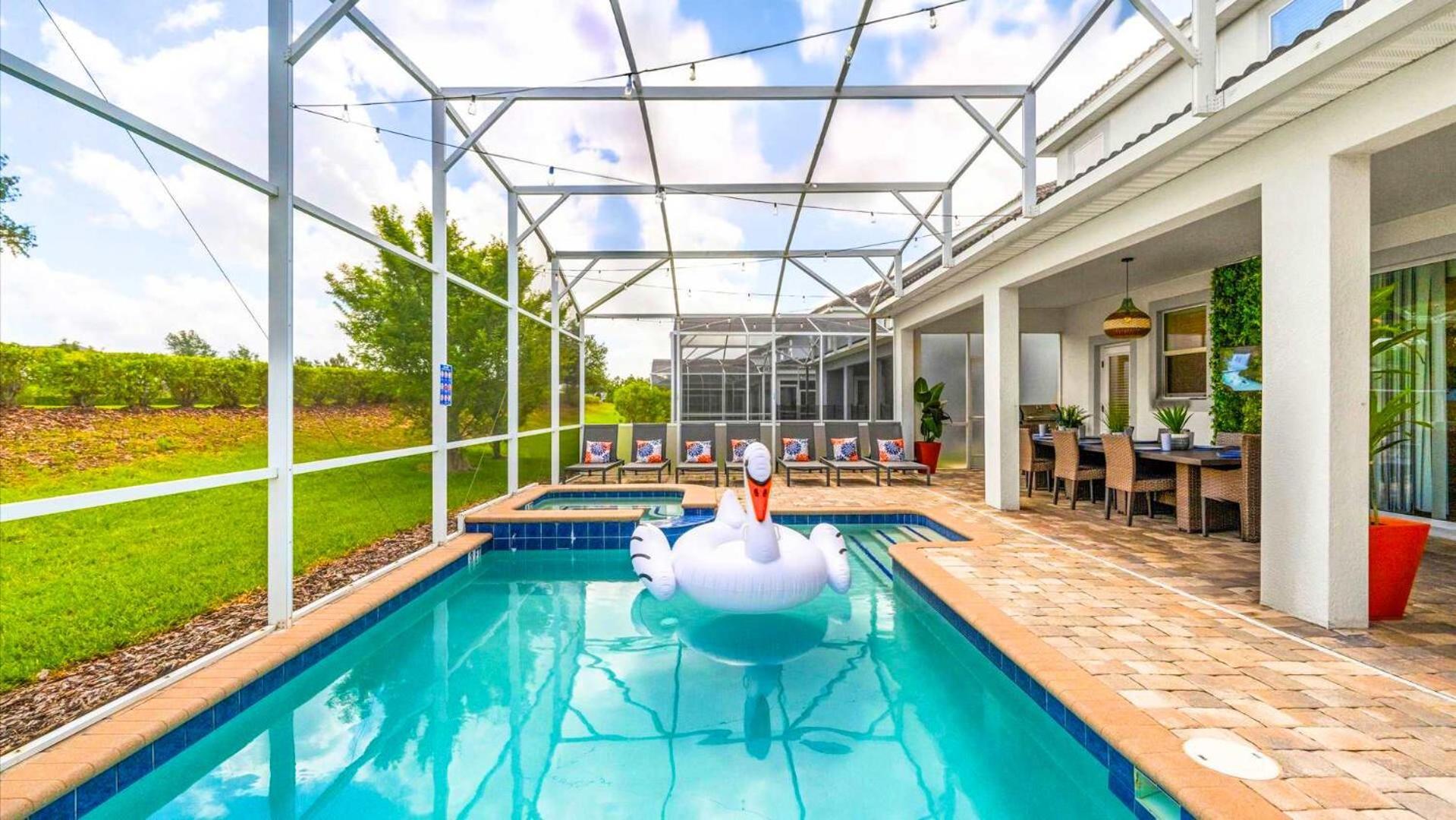 Upstay - Championsgate W Hot Tub-pool-cinema *